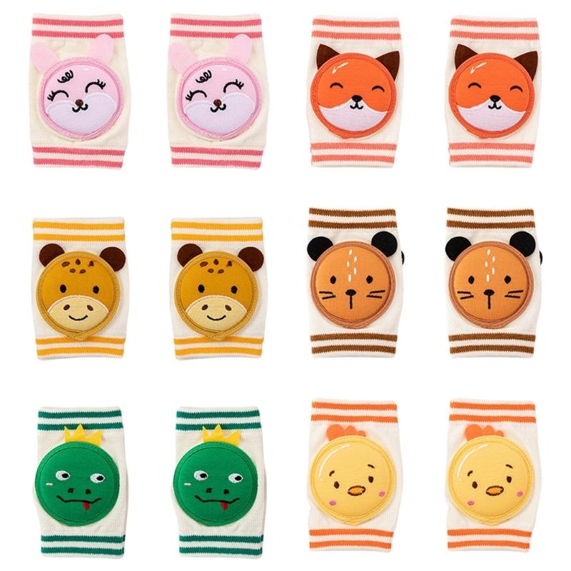 Baby Knee Pad Crawling - Protetores de Joelho Antiderrapantes para Bebês,