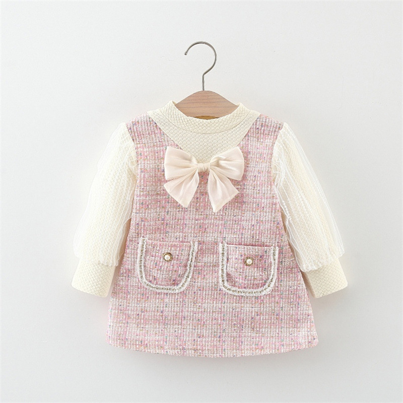 Baby Products Newborn - Primavera e outono novo laço doce
