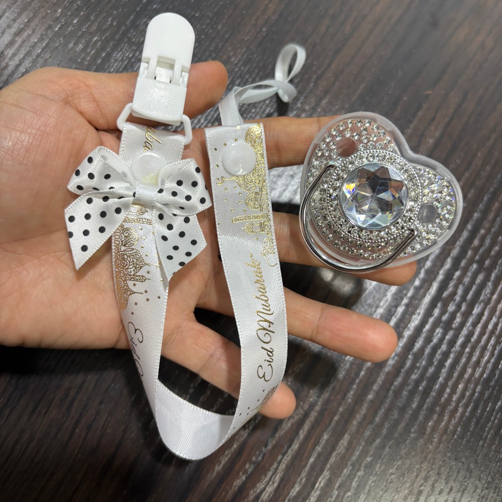 Baby Products Manufacturers - Chupeta e Suporte para Chupeta Dourados