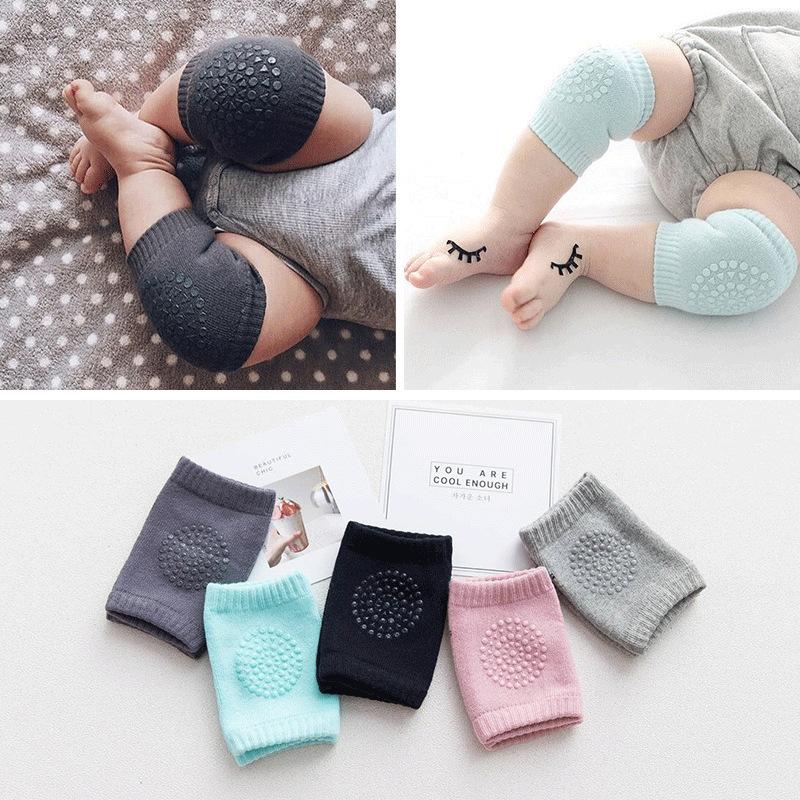 Baby Knee Pad Crawling - Criança Rastejando Joelheiras Anti-Slip para Meninos