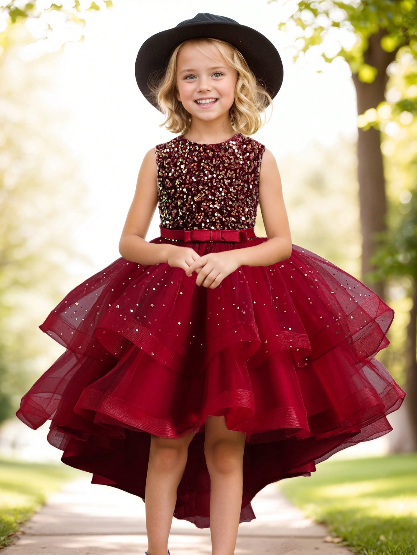 Vestido de Princesa Floral com - Baby Products Manufacturers avaliação e preço