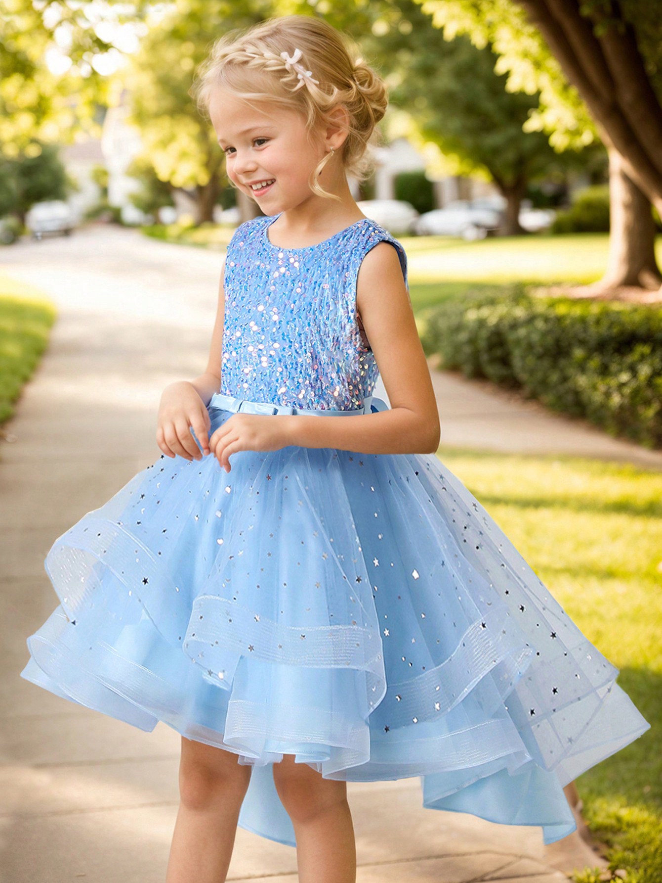 Vestido de Princesa Floral com - Baby Products Manufacturers avaliação e preço