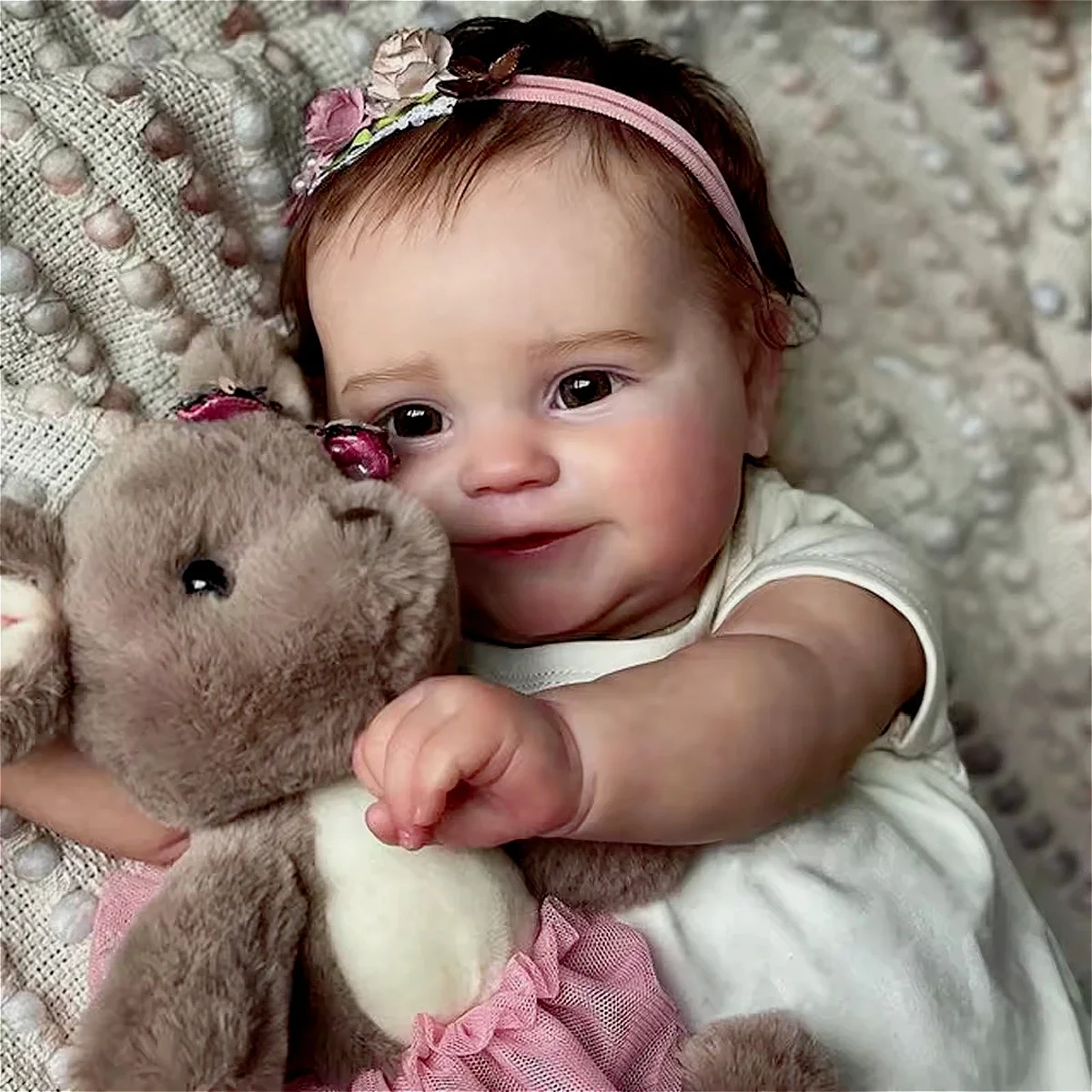 Boneca Reborn Realista de 50cm - Baby Products Newborn avaliação e preço