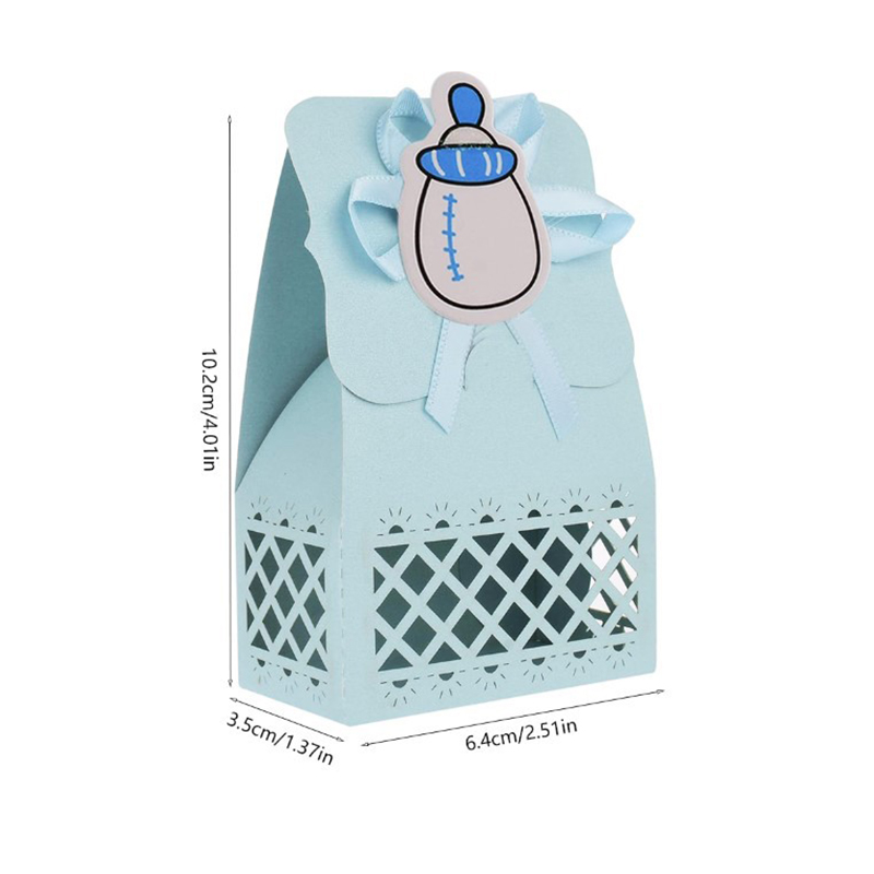 Baby Bottle Candy Box com Bow  - Zwitsal Baby Products avaliação e preço