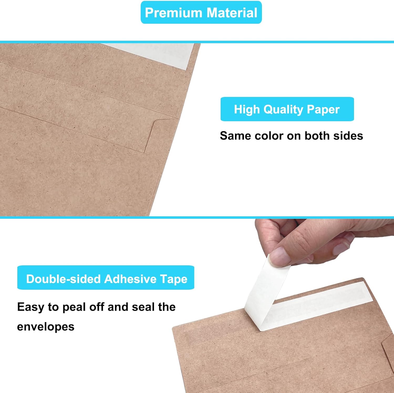 Pacote com 100 Envelopes Kraft - Baby Products Pack avaliação e preço