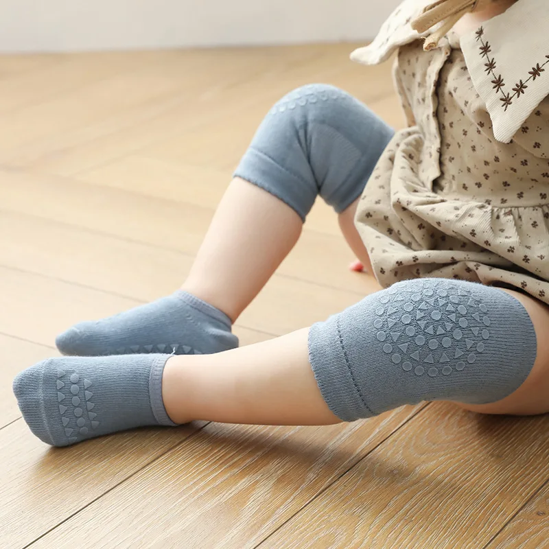 Joelheiras do bebê meias conju - Baby Knee Pad Crawling avaliação e preço