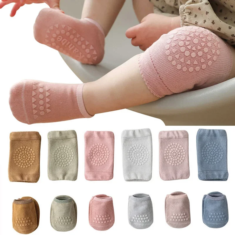 Joelheiras do bebê meias conju - Baby Knee Pad Crawling avaliação e preço